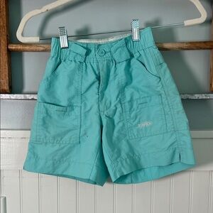 Boys Aftco shorts size 22 aqua